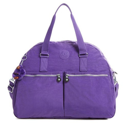 紫色新低！Kipling Eugina吉普林女士大号旅行包