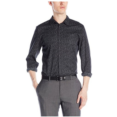 新低价！Calvin Klein Jeans Speckle 男子长袖衬衫
