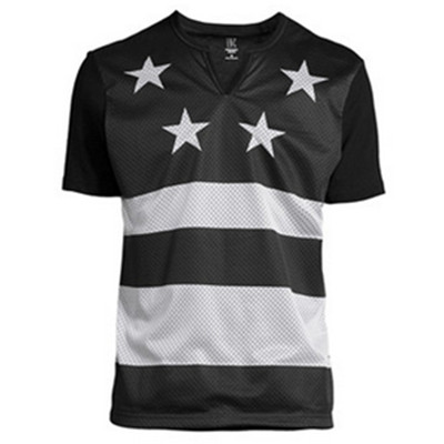 美国风！Macy's男士欧美风圆领开衩上衣网眼打底衫2642783664