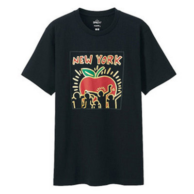 美国风！UNIQLO优衣库男装SPRZ NY印花T恤(短袖)170752