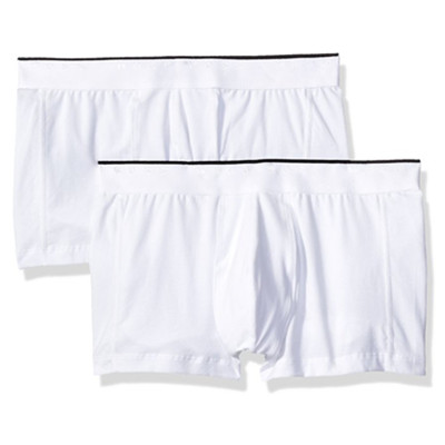S码！HUGO BOSS Excite 男Trunk短平角内裤 2条装