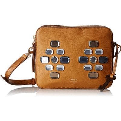 复古风十足！Fossil Sydney 复古风斜挎包