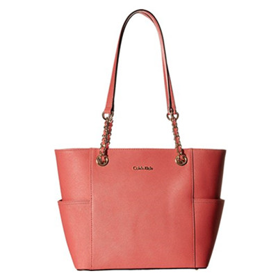 优雅耐看！ Calvin Klein Saffiano Tote 女士托特包