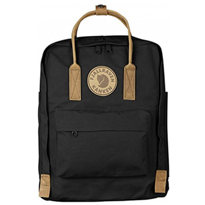 黑色好价！Fjallraven北极狐 Kanken No.2 时尚双肩包