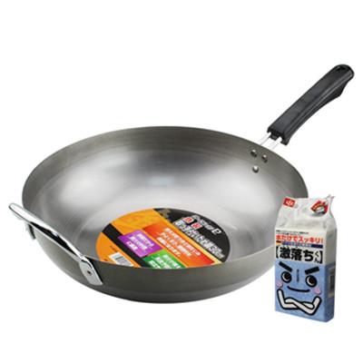 食神争霸！PEARL LIFE 珍珠生活 高纯铁无涂层不粘炒锅套装