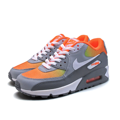 灰橙配色！Nike Air Max 90 Prem 女子跑步鞋