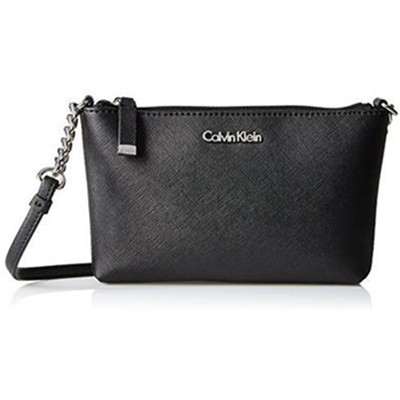 硬挺有型！Calvin Klein 2 CR Saffiano 女士斜挎包
