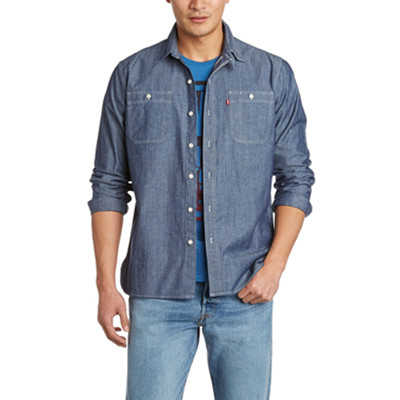 全网好价！Levi's李维斯男式长袖衬衫65822-0122