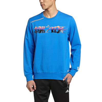 近期好价！adidas阿迪达斯WJ GRAPHICS SWT男式套衫