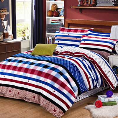 全尺寸！北极绒磨毛床上用品四件套