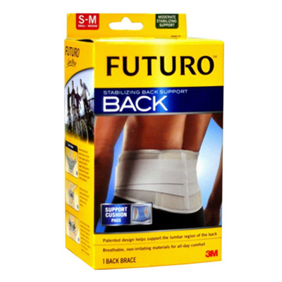 贴合舒适！3M FUTURO 护多乐 腰托-中等强度固定型 小号/中号