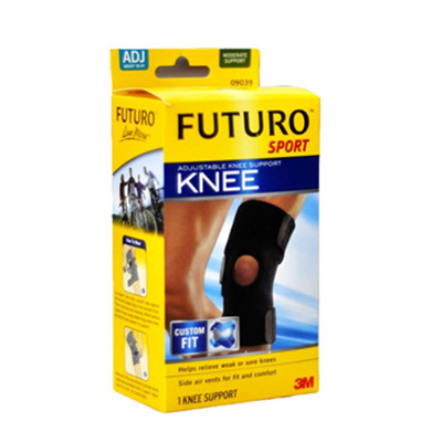 高效防护！3M FUTURO 护多乐 可调式护膝-中等强度固定型护膝