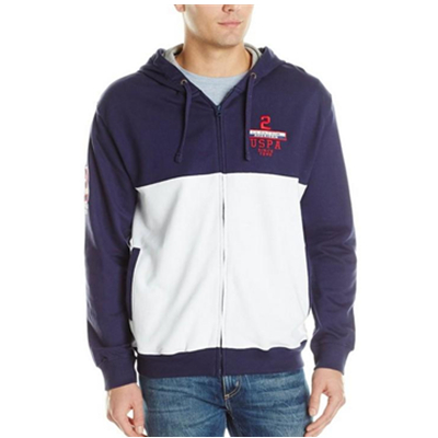白菜！U.S. Polo Assn.马球协会French Terry男士连帽卫衣