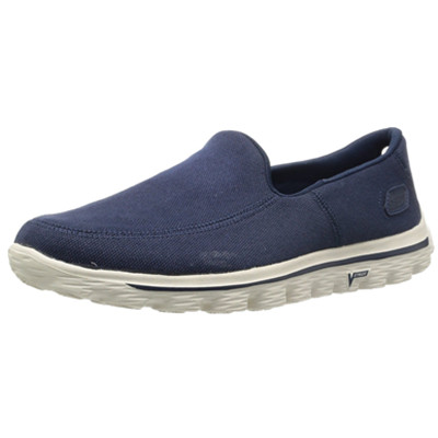 全网好价！Skechers斯凯奇GO WALK 2男一脚蹬休闲鞋53591C