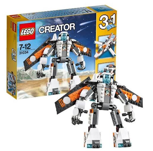 限量秒杀！LEGO 乐高 拼插类玩具 未来飞行器 31034