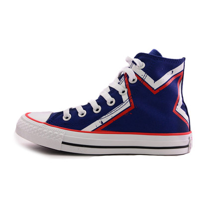 双色可选！匡威条纹五角星帆布鞋145537C