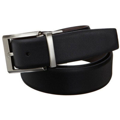 成熟稳重！Calvin Klein 卡文克莱 Smooth男士 真皮商务腰带
