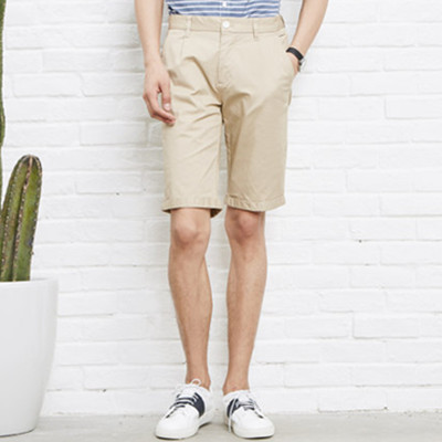 简约百搭！美特斯邦威都市商务时尚休闲短裤252264
