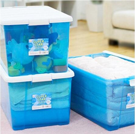 镇店之宝！IRIS 爱丽思 60L 收纳箱 三个套装