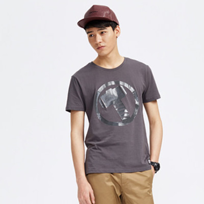 钢铁侠印花！美特斯邦威漫威系列T恤726037