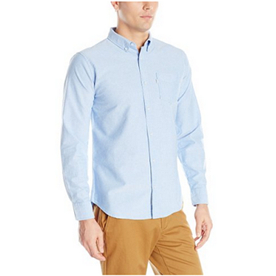 新低价！Levi's 李维斯 Clampert 男士长袖丝光棉衬衫
