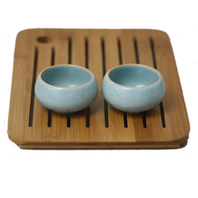 享受慢节奏！瑞恒逸品 台湾釉汝窑功夫茶具禅定品茗对杯