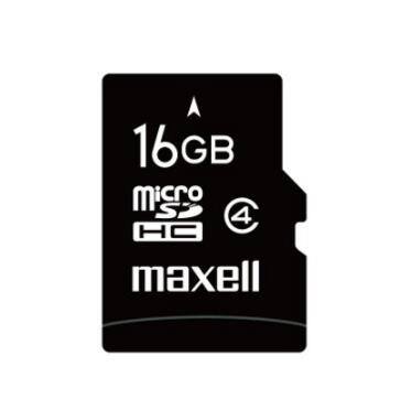 携带方便！MAXELL 麦克赛尔  Class4 16G TF卡