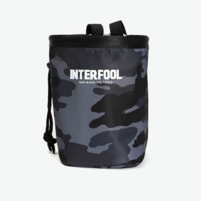 2件7折！Inter Fool 迷彩LOGO印花收纳包