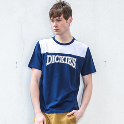 双色可选！Dickies男式运动休闲风圆领短袖T恤162M30EC31