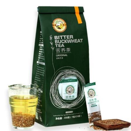 营养全面均衡！虎标原味苦荞茶350g