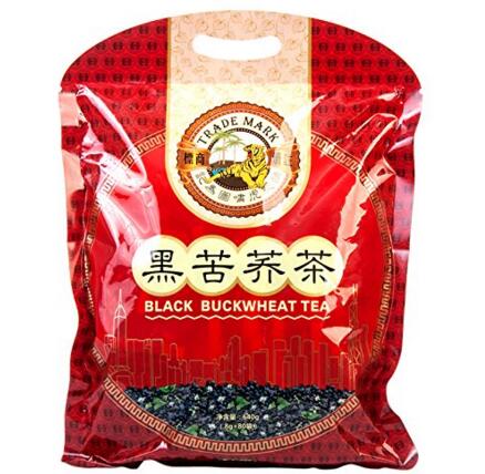 自然味道！虎标 黑苦荞茶 全胚芽 荞麦茶 640g