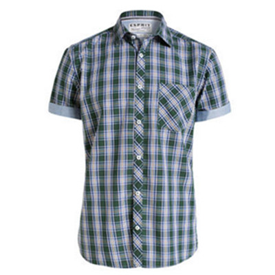 夏季单品！ESPRIT男士时尚款短袖衬衫-036EE2F021