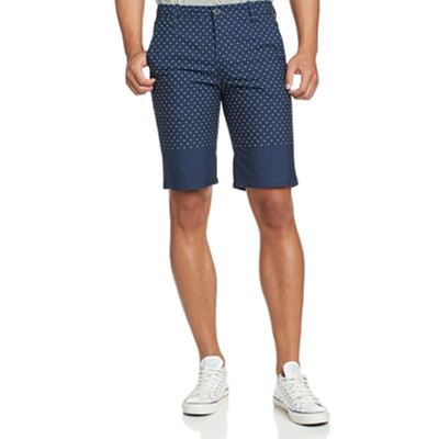波点款！Levi's李维斯直筒版型shorts男式短裤55428-0060