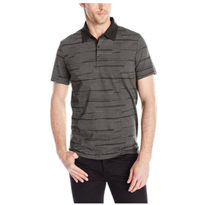 全码好价！Calvin Klein  S/All Over 男修身款Polo衫