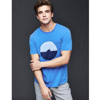 海洋风！Gap海洋风印花短袖T恤200094