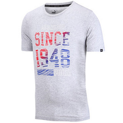 超级运动会！PUMA彪马FUN SUMMER Logo男子短袖T恤836592