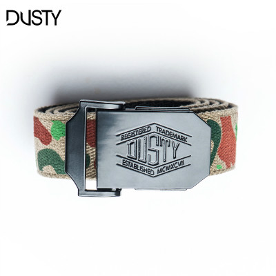 质感一流好价！DUSTY 迷彩帆布潮流腰带