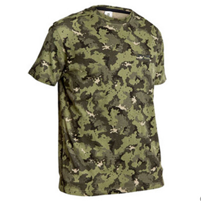 迷彩元素！迪卡侬SOLOGNAC迷彩短袖T恤