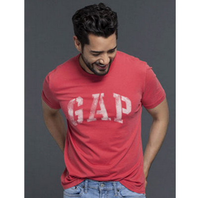 经典印花！Gap纯棉多选色个性仿旧徽标短袖T恤200151