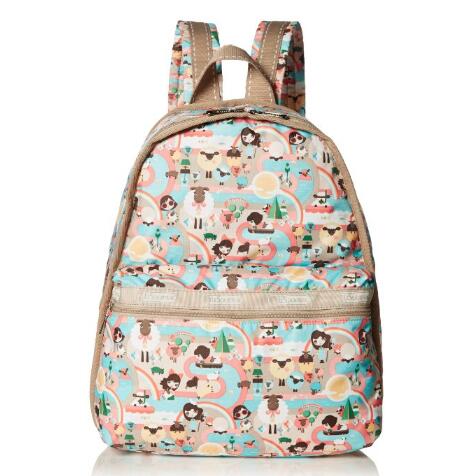 8色可选！Lesportsac 女 双肩包 7812K223