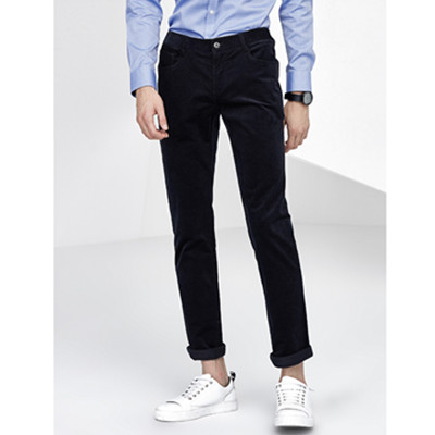 休闲百搭！GXG男士时尚修身休闲裤#53202408