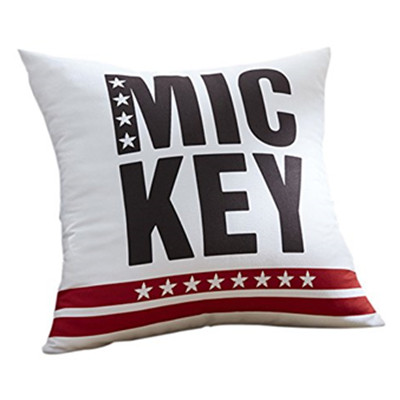 休闲舒适！DISNEY迪士尼 卡通靠垫抱枕 米奇酷时尚系列抱枕-酷潮