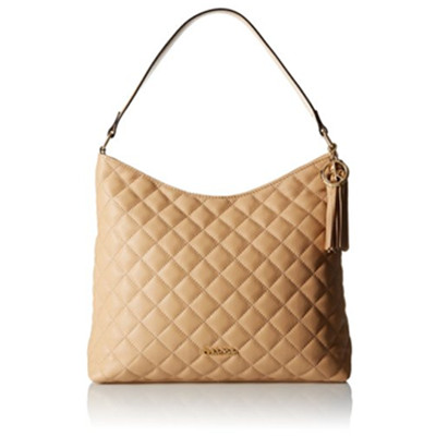 小降！Calvin Klein Quilted Leather女士真皮单肩包