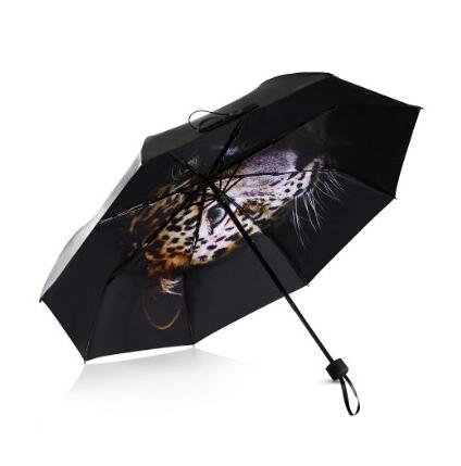 畅销商品！BlackLemon黑柠檬 黑胶太阳伞（美洲豹）