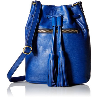 典雅！FOSSIL Jules 女士流苏水桶包