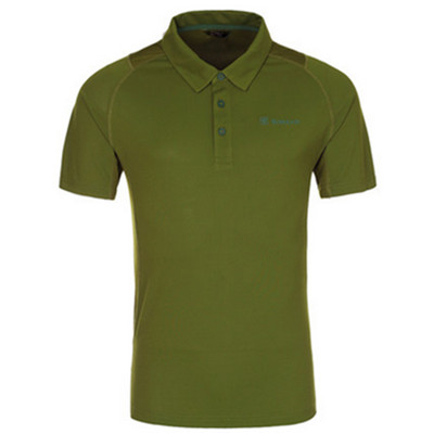 下单立减！探路者户外透气吸湿排汗短袖POLO衫TAJD27318