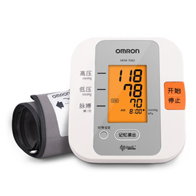 方便实用！Omron欧姆龙电子血压计HEM-7052(上臂式)