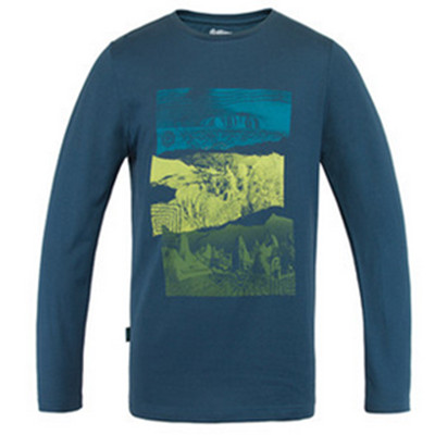 透气排汗！澳道户外男女士纯棉长袖T恤OE2014039