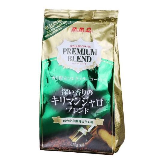 日本进口！MMC 乞力马扎罗咖啡粉 320g