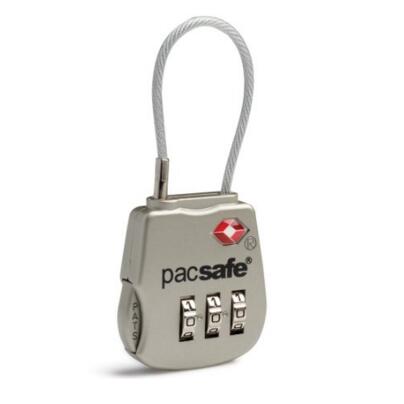 畅销箱包锁！Pacsafe 3位密码短索式挂锁 10250705